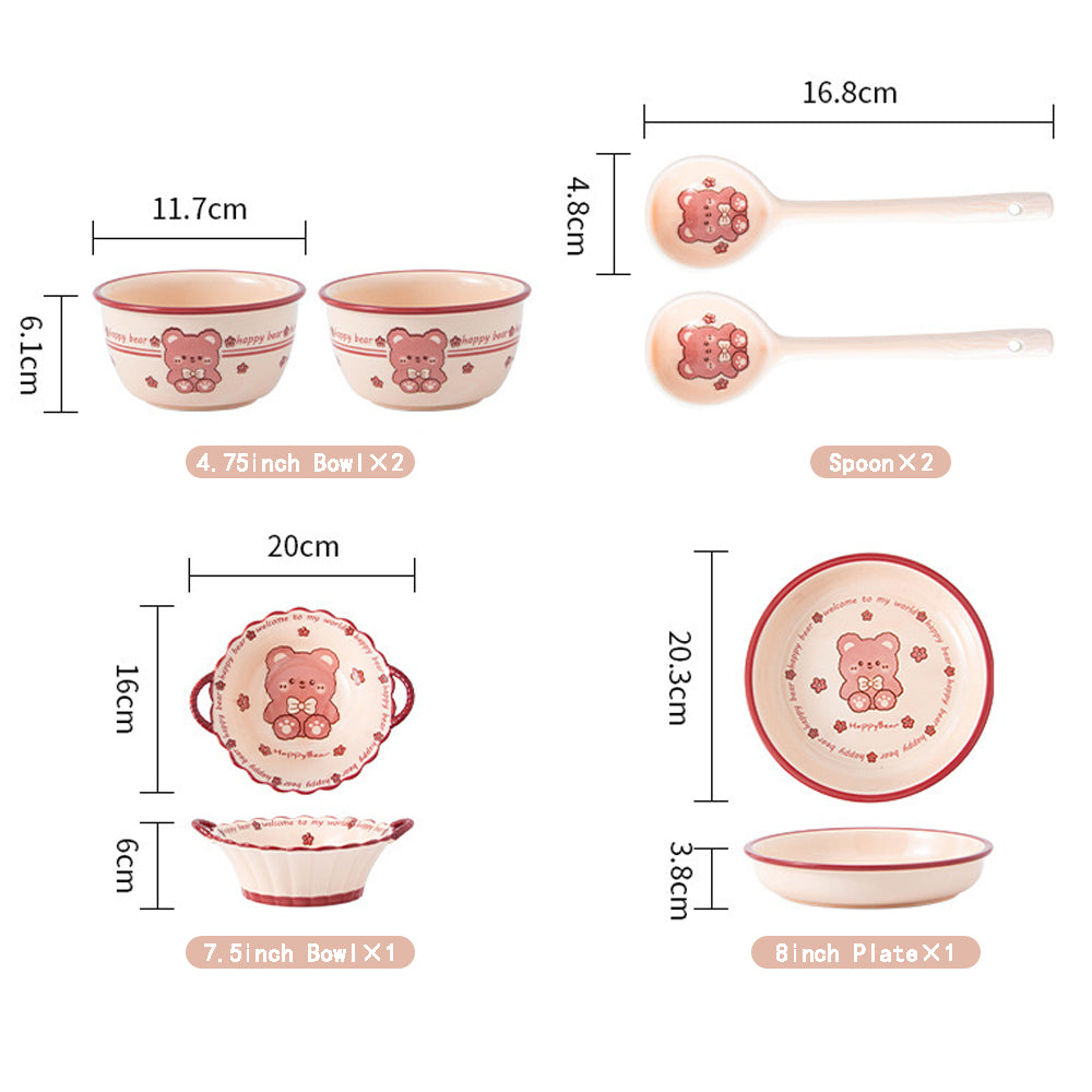 Adorable Bear · Ceramic Dinnerware Set