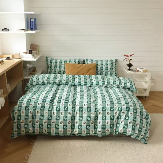 Blossom Dream · 100% Knit Cotton Bedding Set