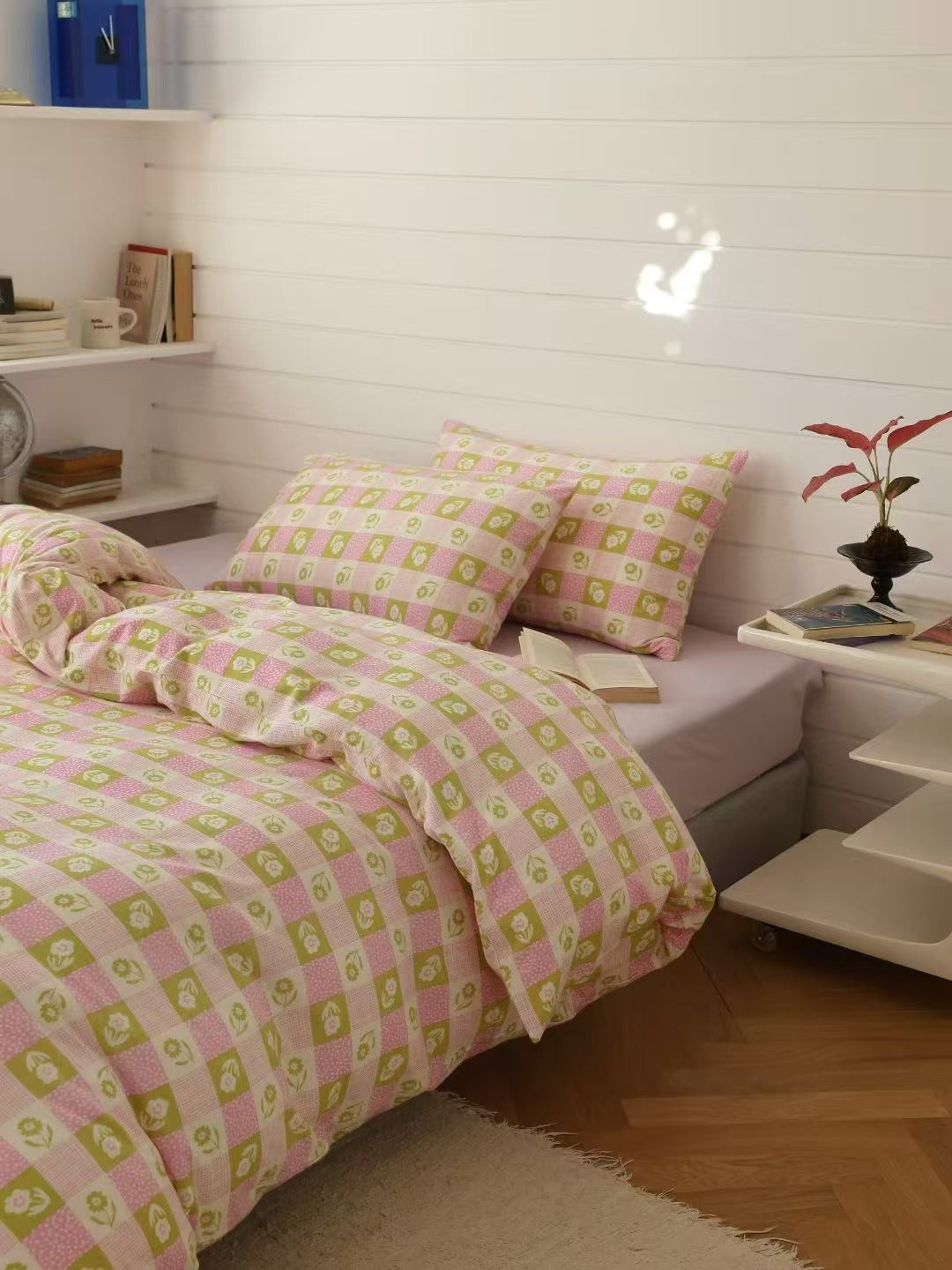 Blossom Dream · 100% Knit Cotton Bedding Set