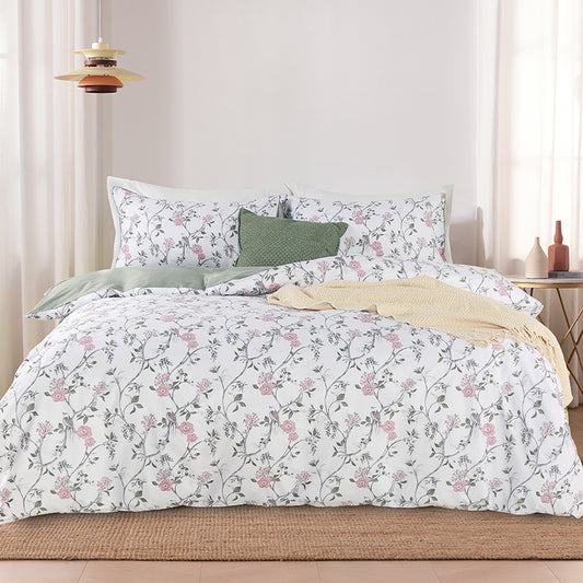 Blossoms · 100% Long Stable Cotton Bedding Set