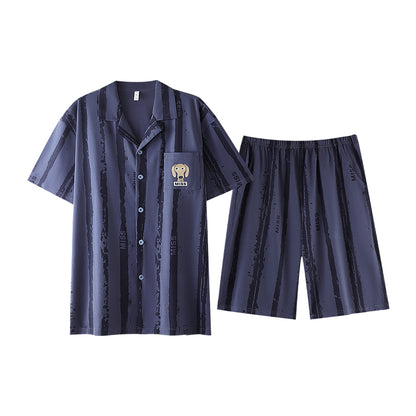 Blue Biscuit · Couple Cotton Short Sleeve Pajama Set