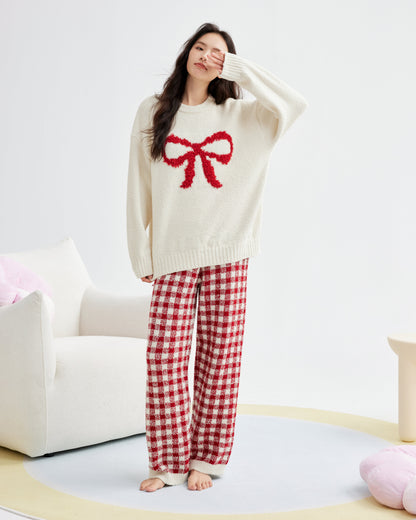Bow-tiful Dreams · Plush Fleece Sleepwear Set