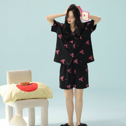 Bow to Dream · Women's Cotton Pajama Set