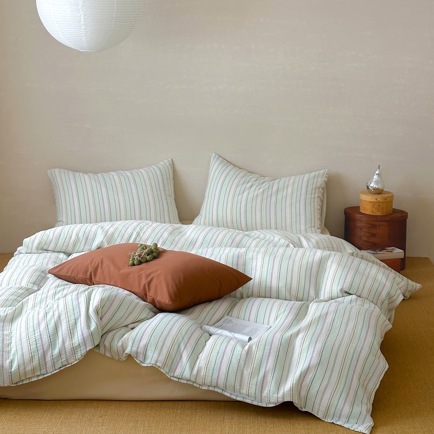 Palette · 100% Crinkle Gauze Cotton Bedding Set