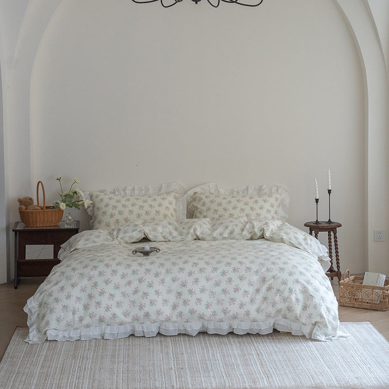 Meadow Bloom · 100% Soft Washed Cotton Bedding Set