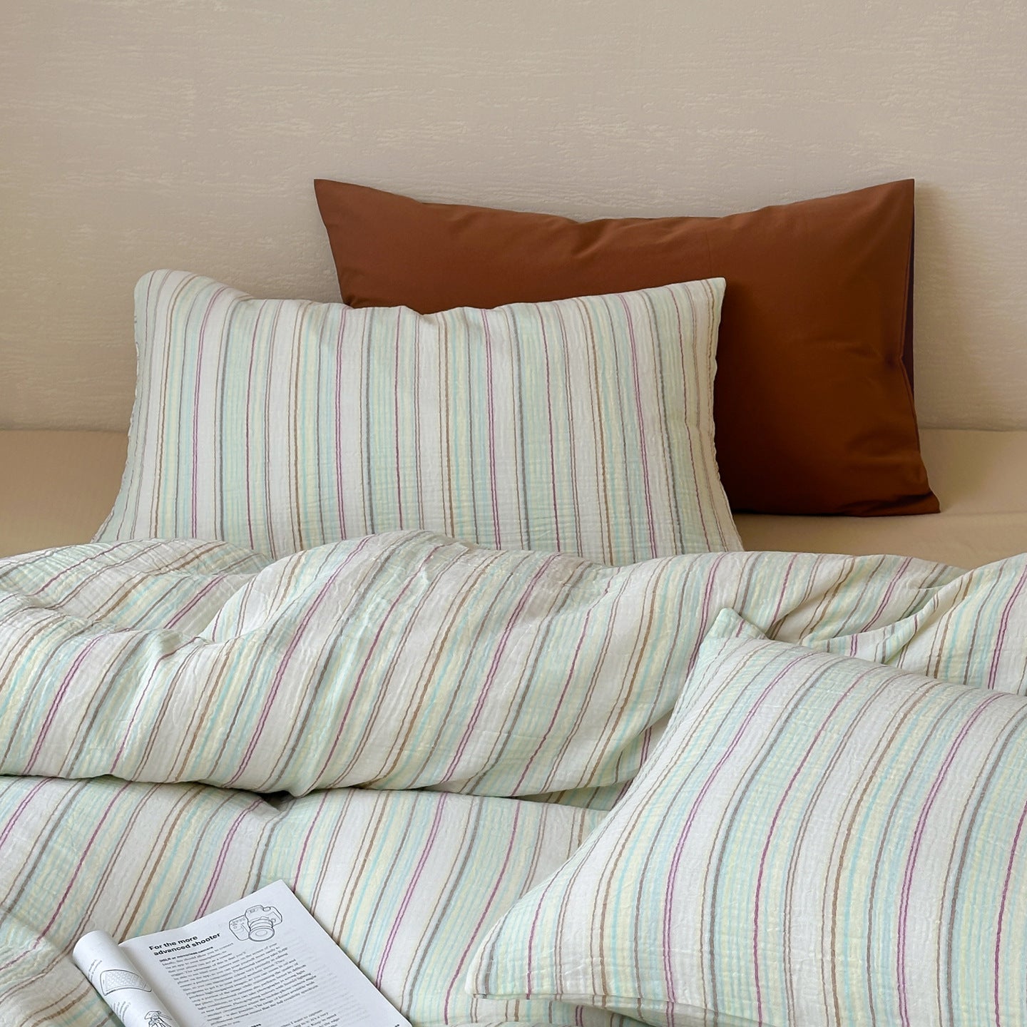Palette · 100% Crinkle Gauze Cotton Bedding Set
