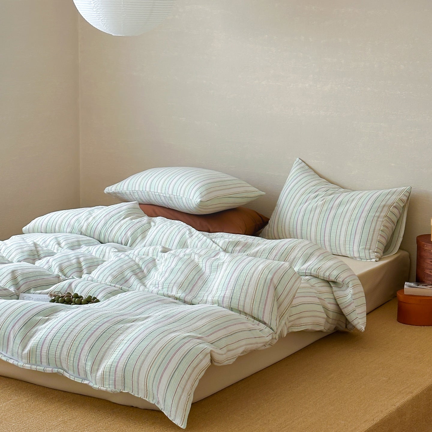Palette · 100% Crinkle Gauze Cotton Bedding Set
