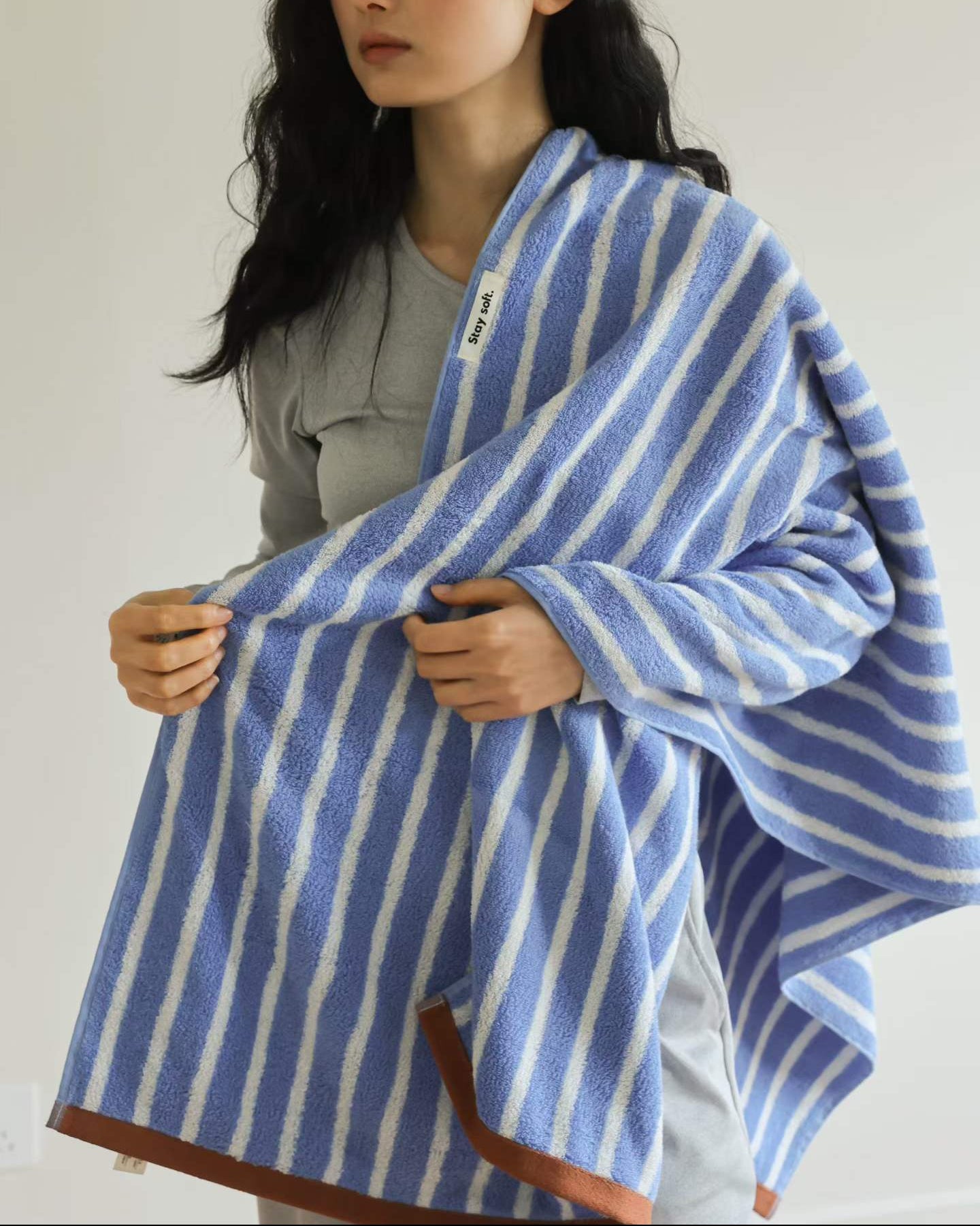 Candy Stripe · Cotton Bath Towel