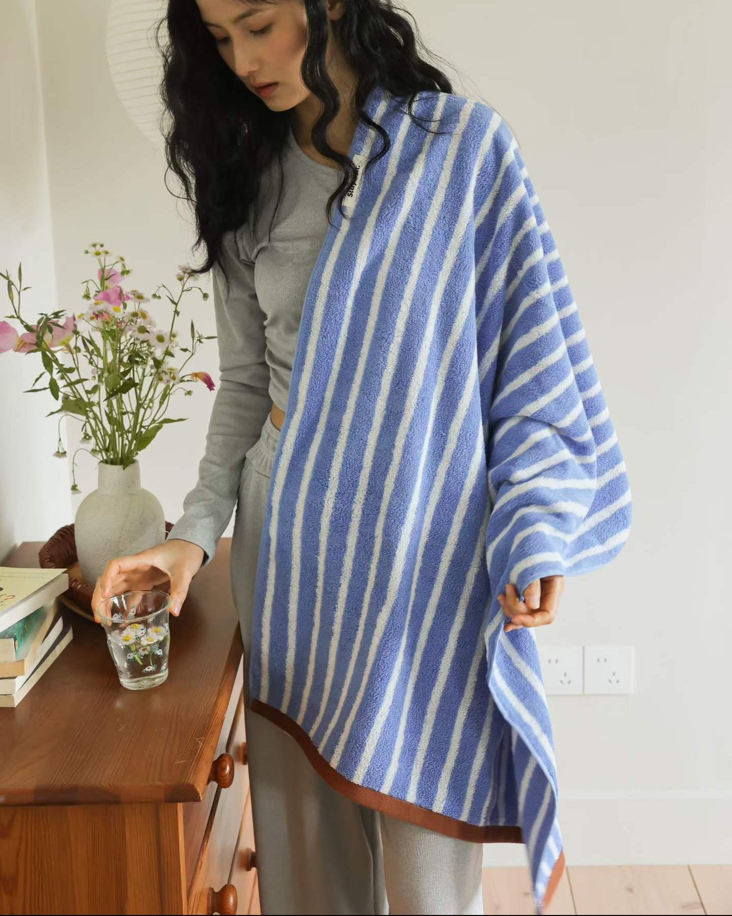 Candy Stripe · Cotton Bath Towel