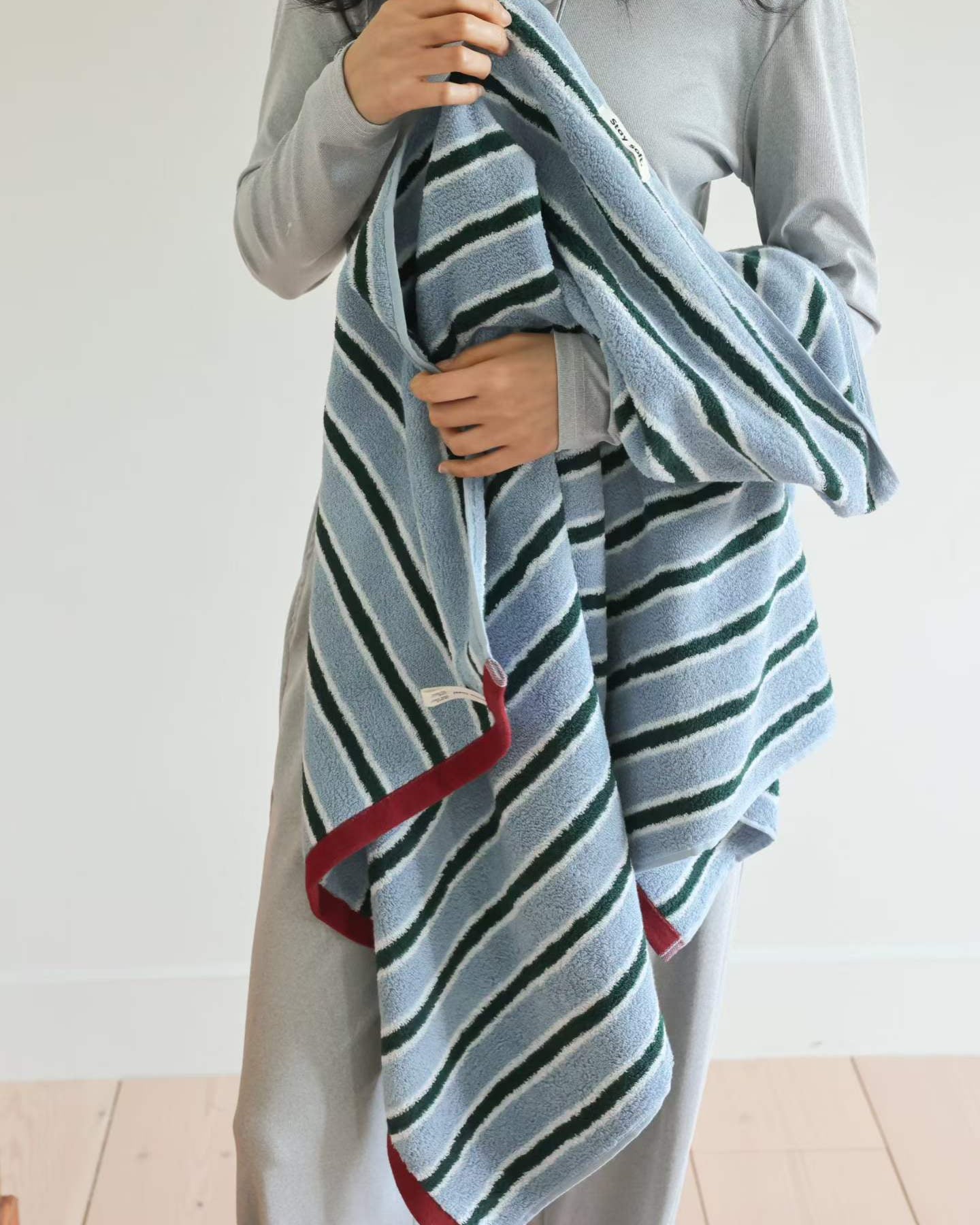 Candy Stripe · Cotton Bath Towel