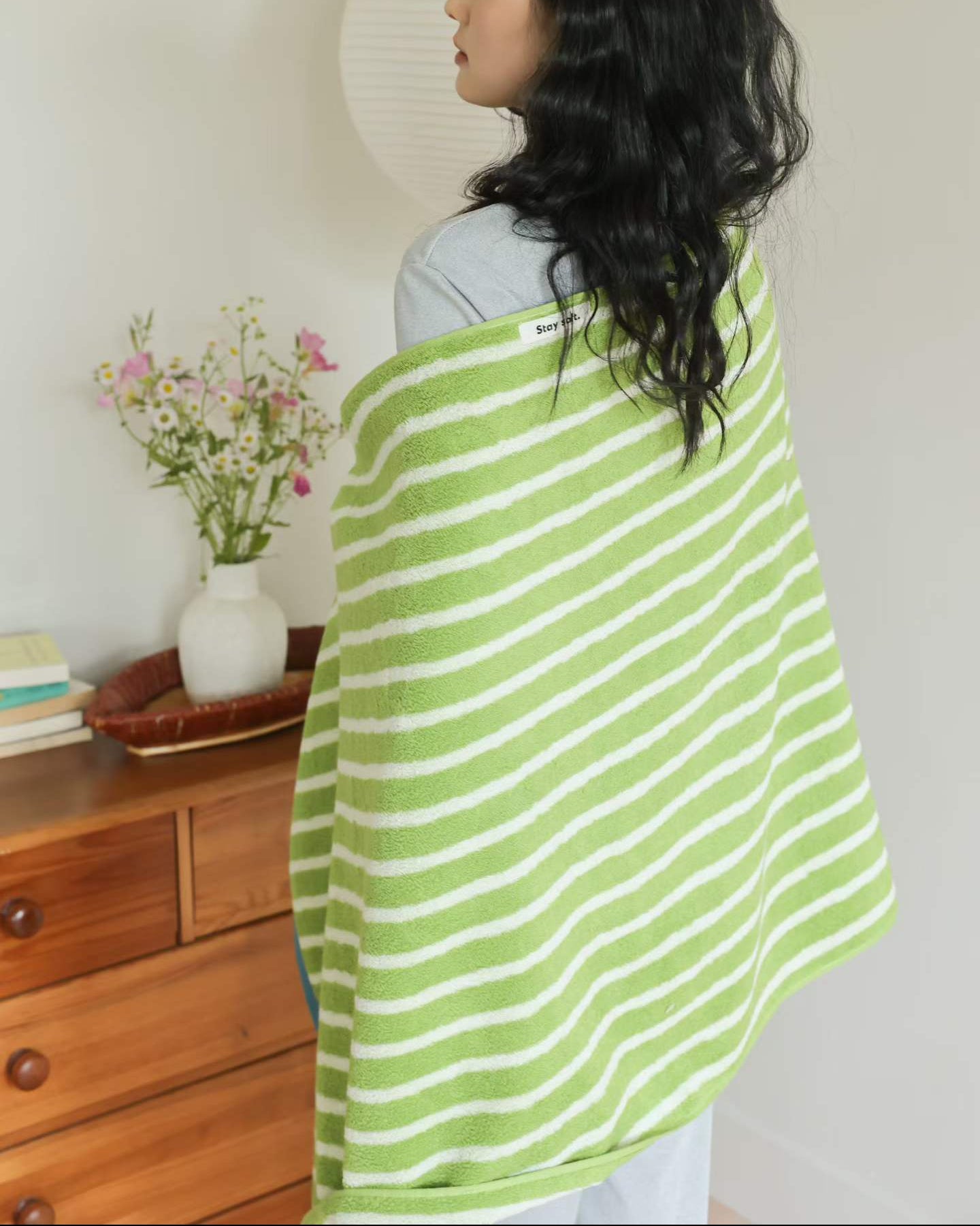 Candy Stripe · Cotton Bath Towel