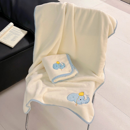 Cloud Elephant · Bath Towel, Bath Wrap & Hair Wrap Set