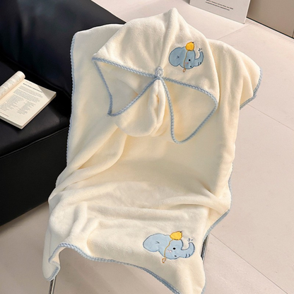 Cloud Elephant · Bath Towel, Bath Wrap & Hair Wrap Set