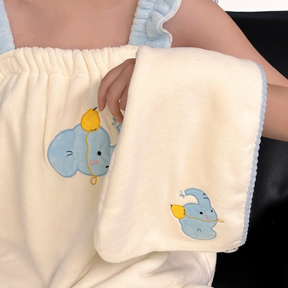 Cloud Elephant · Bath Towel, Bath Wrap & Hair Wrap Set