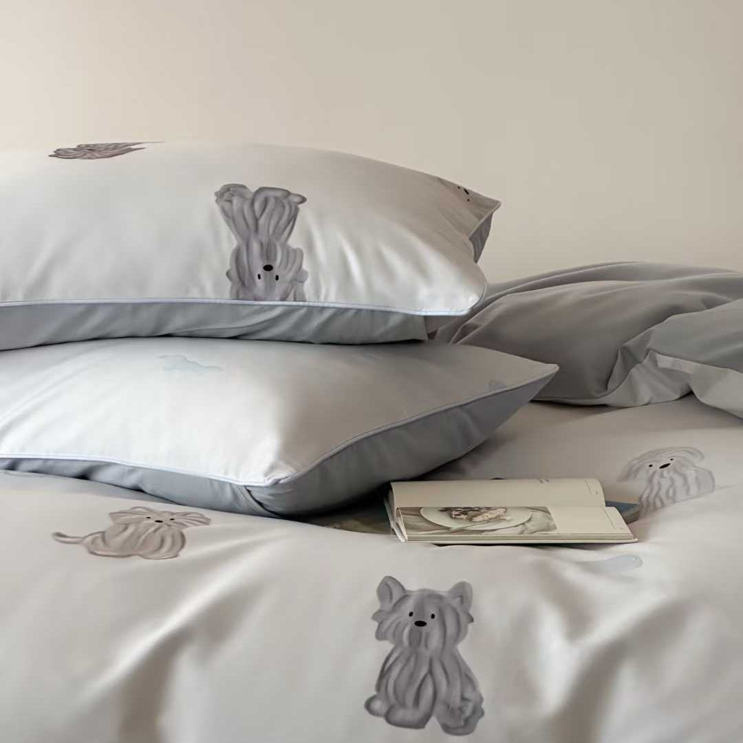Cozy Pup · 100s Cotton Flannel Bedding Set