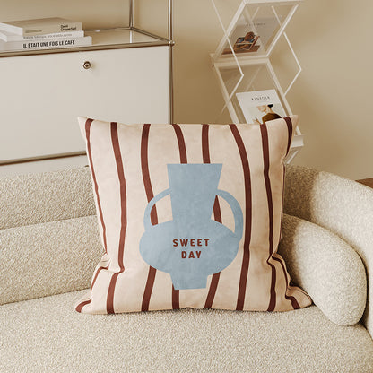 Cute Animal & Apple Throw Pillow Covers