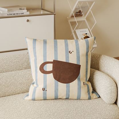 Cute Animal & Apple Throw Pillow Covers