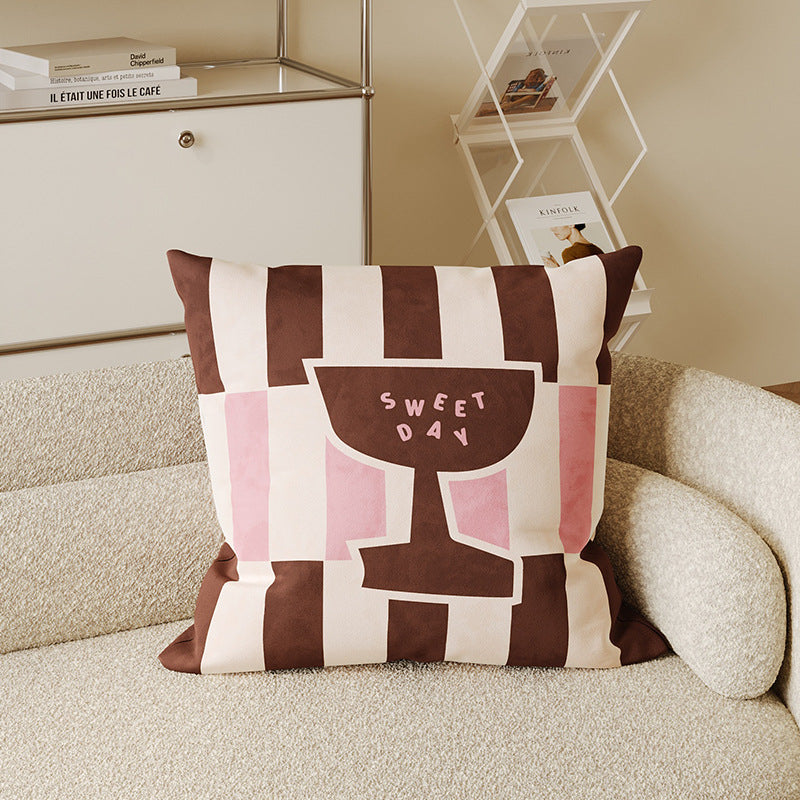 Cute Animal & Apple Throw Pillow Covers