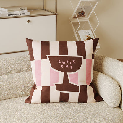 Cute Animal & Apple Throw Pillow Covers