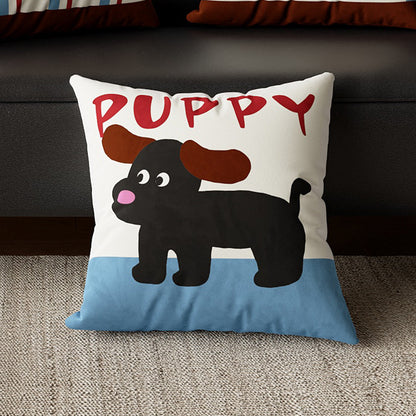 Cute Animal & Apple Throw Pillow Covers