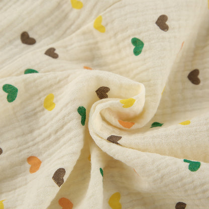 Daisy Heart · Tie-Shoulder Pajama Set