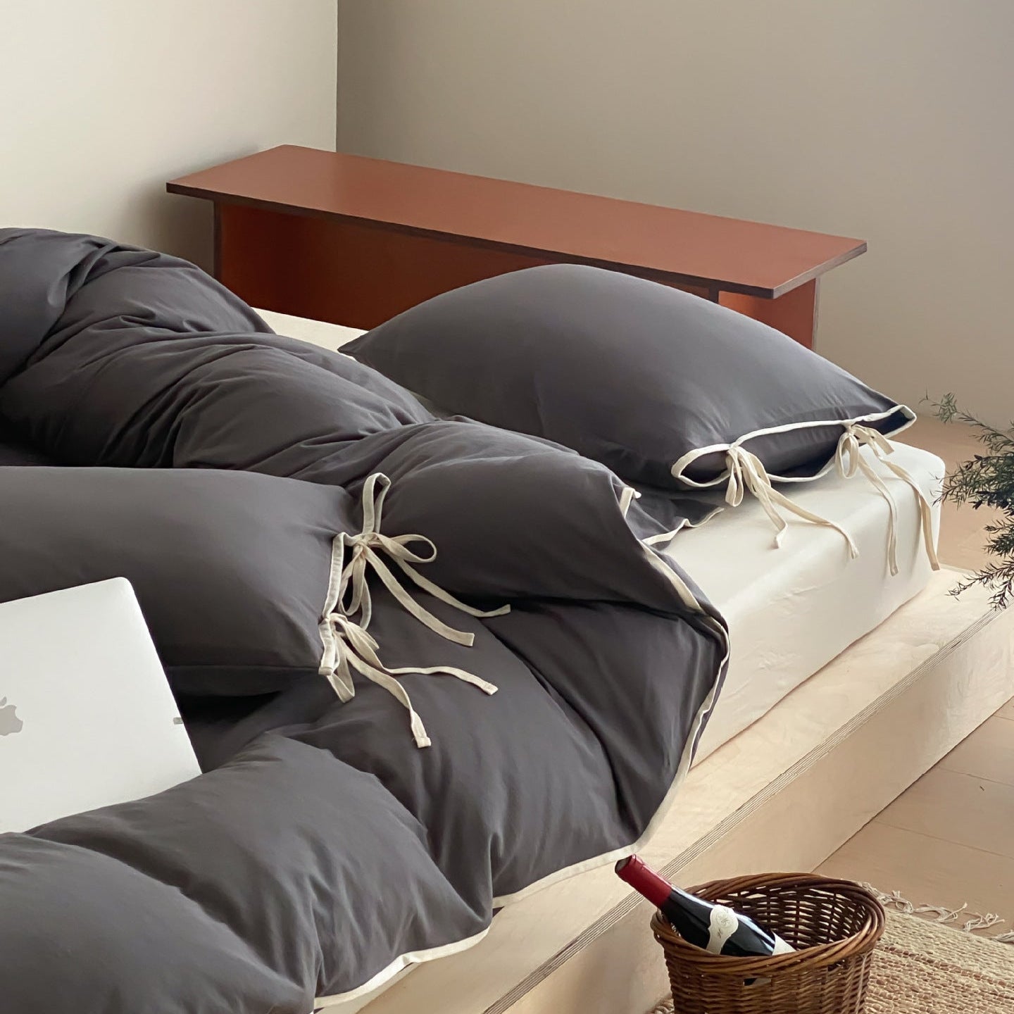 Cloud Mix · 100% Knit Cotton Bedding Set