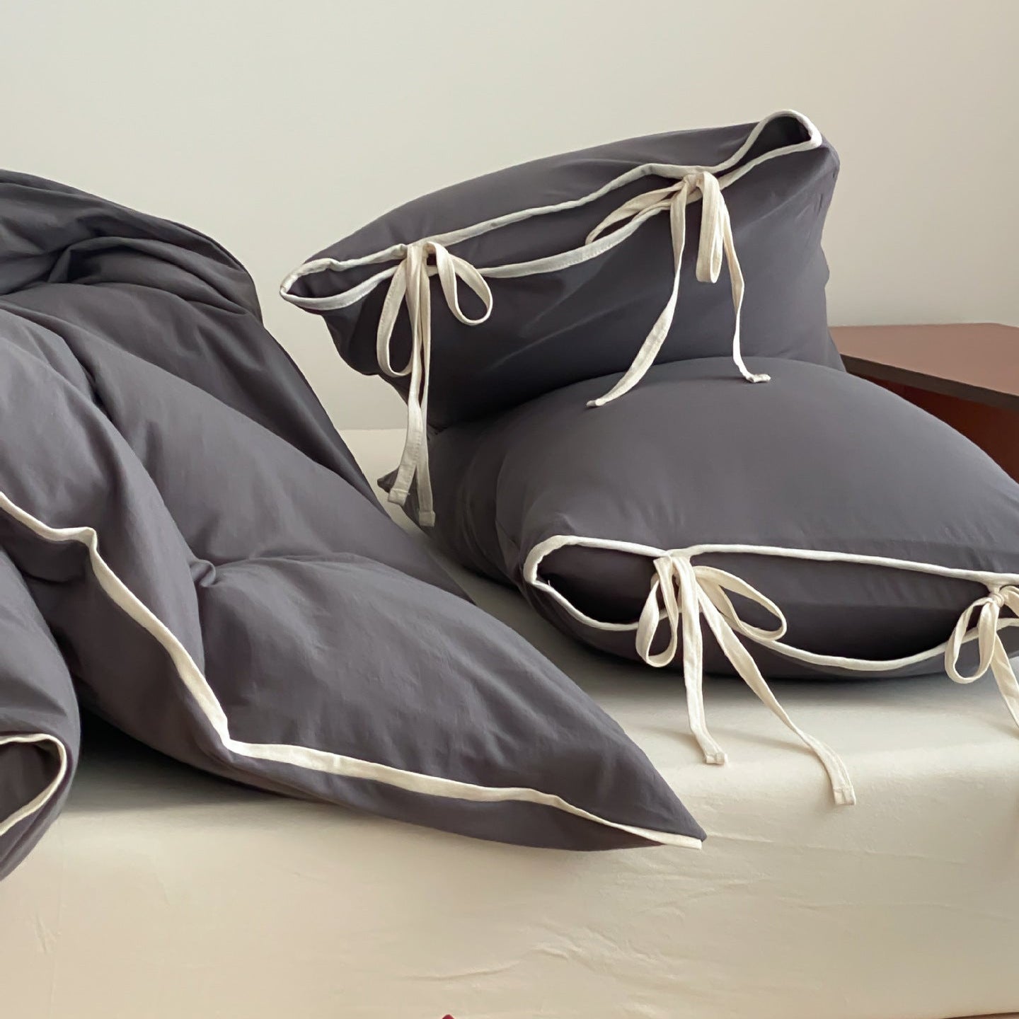 Cloud Mix · 100% Knit Cotton Bedding Set