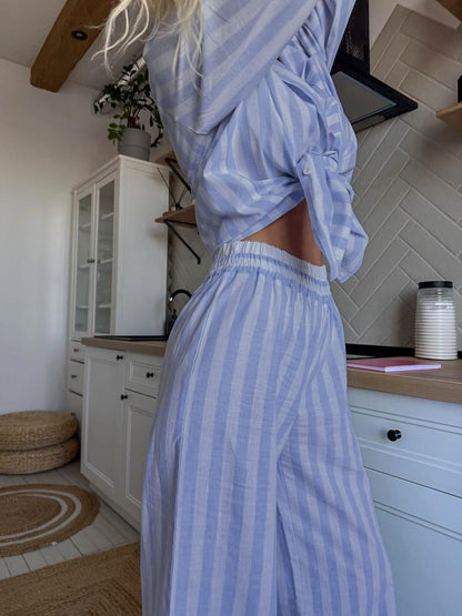 Day Off · Striped Loungewear Set