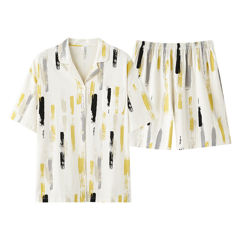 Doodle Summer  · Couple Cotton Pajama Set