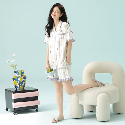 Dreamy Bloom · Women's Cotton Pajama Set