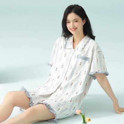 Dreamy Bloom · Women's Cotton Pajama Set