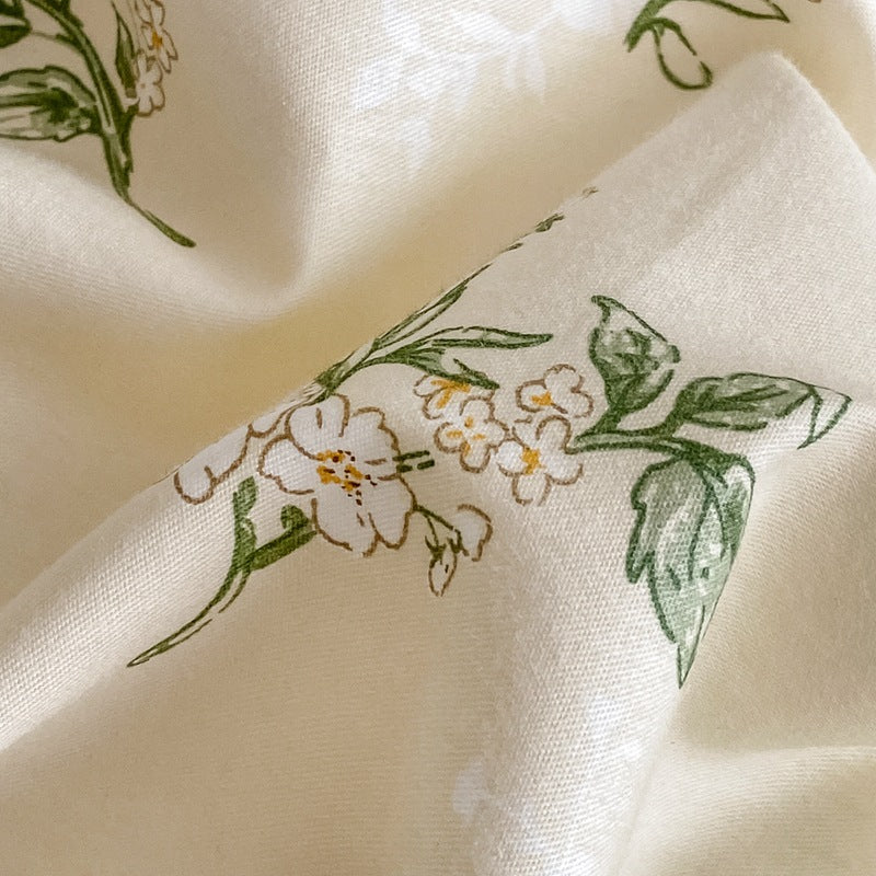 Floral Meadow · 100% Cotton Duvet Cover Set
