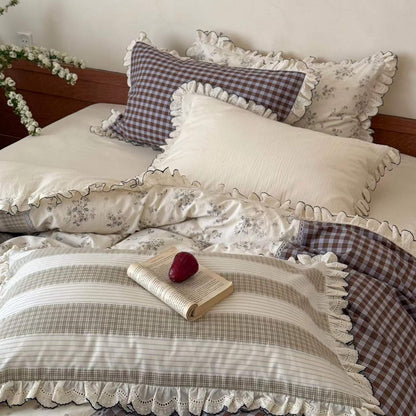 Lavender · Linen-Cotton Bedding Set