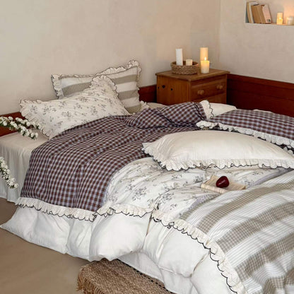 Lavender · Linen-Cotton Bedding Set