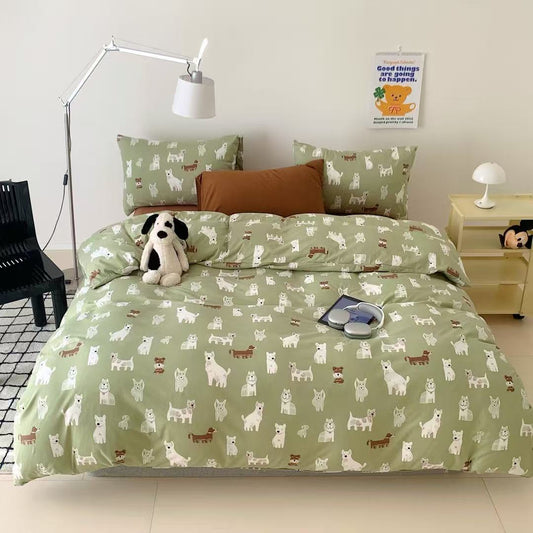 Lime Puppy · 100% Knit Cotton Made from Premium Australian Cotton