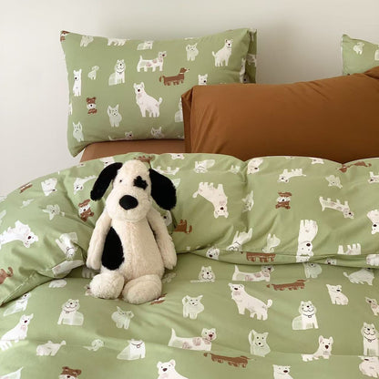 Lime Puppy · 100% Knit Cotton Made from Premium Australian Cotton