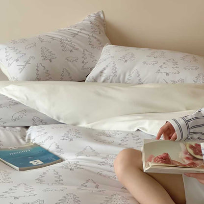 Little Tree Elf · 100s Cotton Flannel Bedding Set