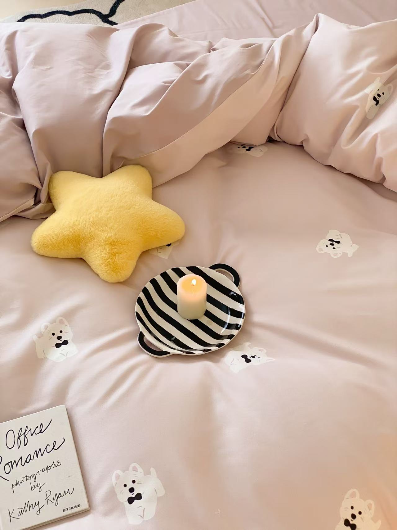 Lulu Dream · 100s Cotton Flannel Bedding Set