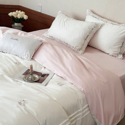 Luna Blossom · 100s Long Staple Cotton Bedding Set