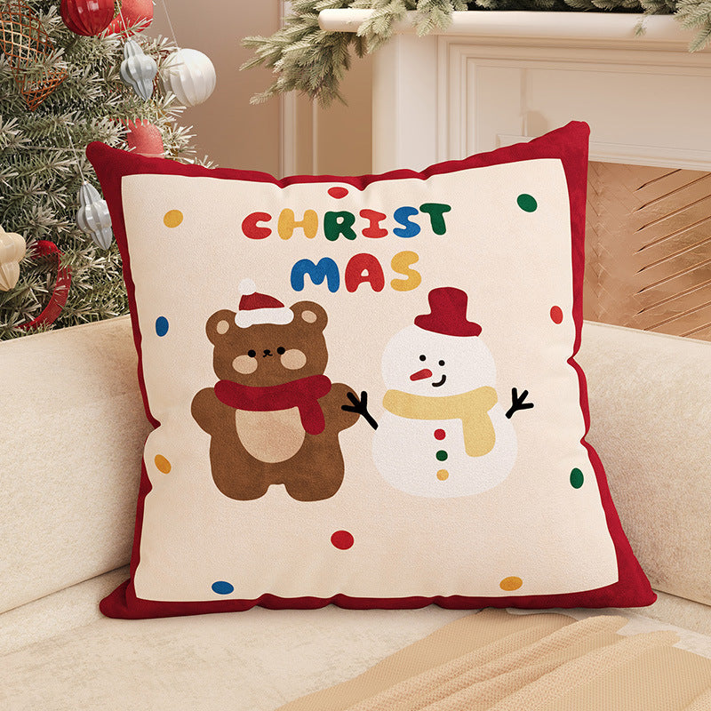 Luxury Velvet Christmas Throw Pillow Covers
