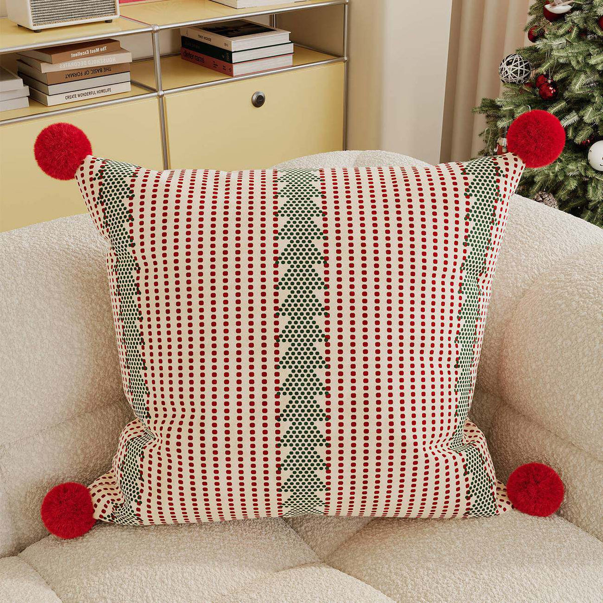 Luxury Velvet Christmas Throw Pillow Covers