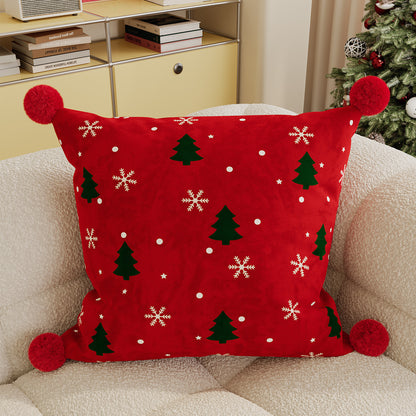 Luxury Velvet Christmas Throw Pillow Covers