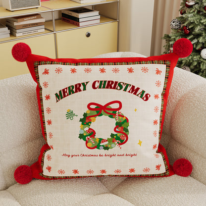 Luxury Velvet Christmas Throw Pillow Covers