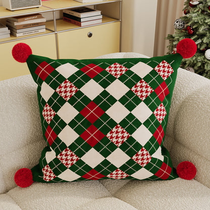 Luxury Velvet Christmas Throw Pillow Covers