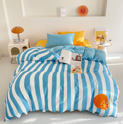 AzureRoll · 100% Combed Cotton Bedding Set