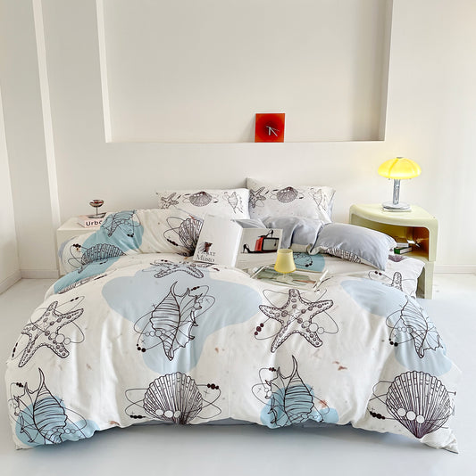 Seashell Trumpet · 100% Tencel Bedding Set