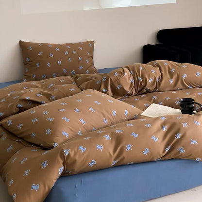 Milk Tea Bow · 100% Knit Cotton Made from Premium Australian Cotton