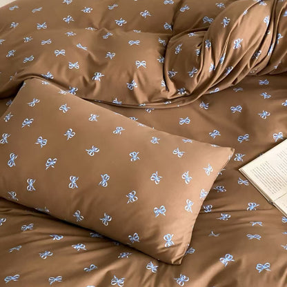 Milk Tea Bow · 100% Knit Cotton Made from Premium Australian Cotton