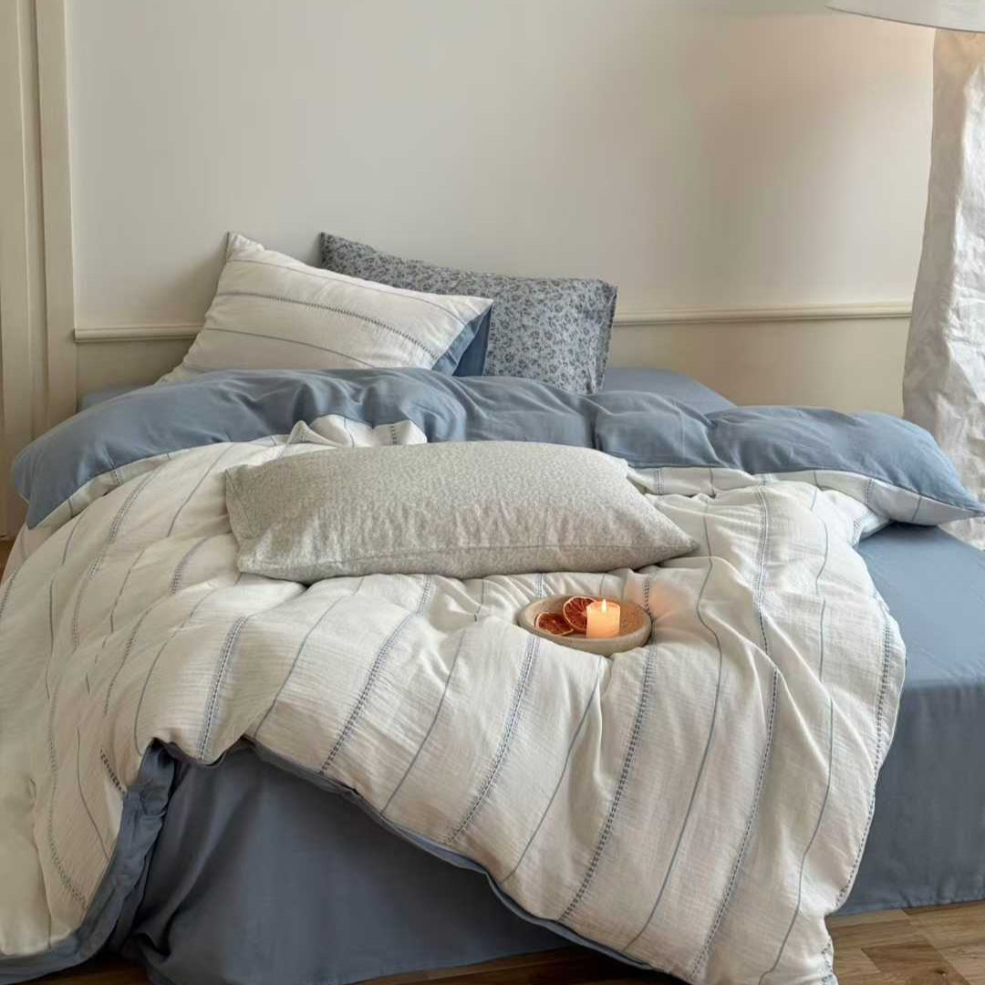 Morning Glow · Muslin Cotton Bedding Set