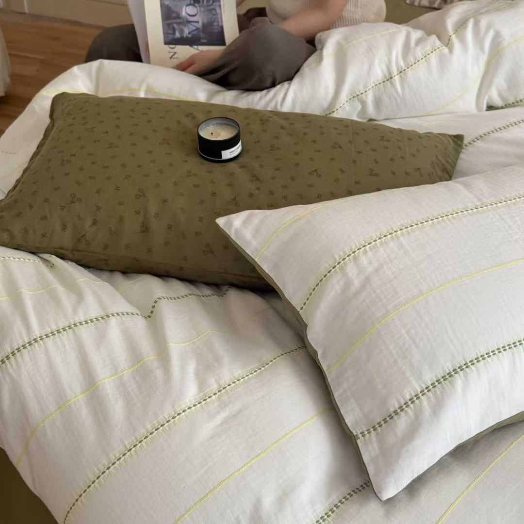 Morning Glow · Muslin Cotton Bedding Set